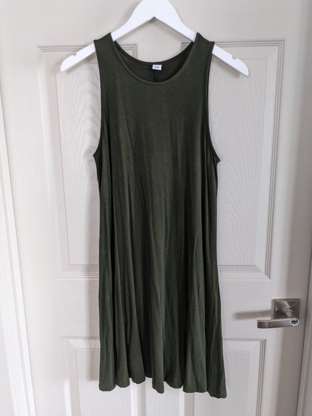 Old Navy Sleeveless Shift Dress SM Sage Green